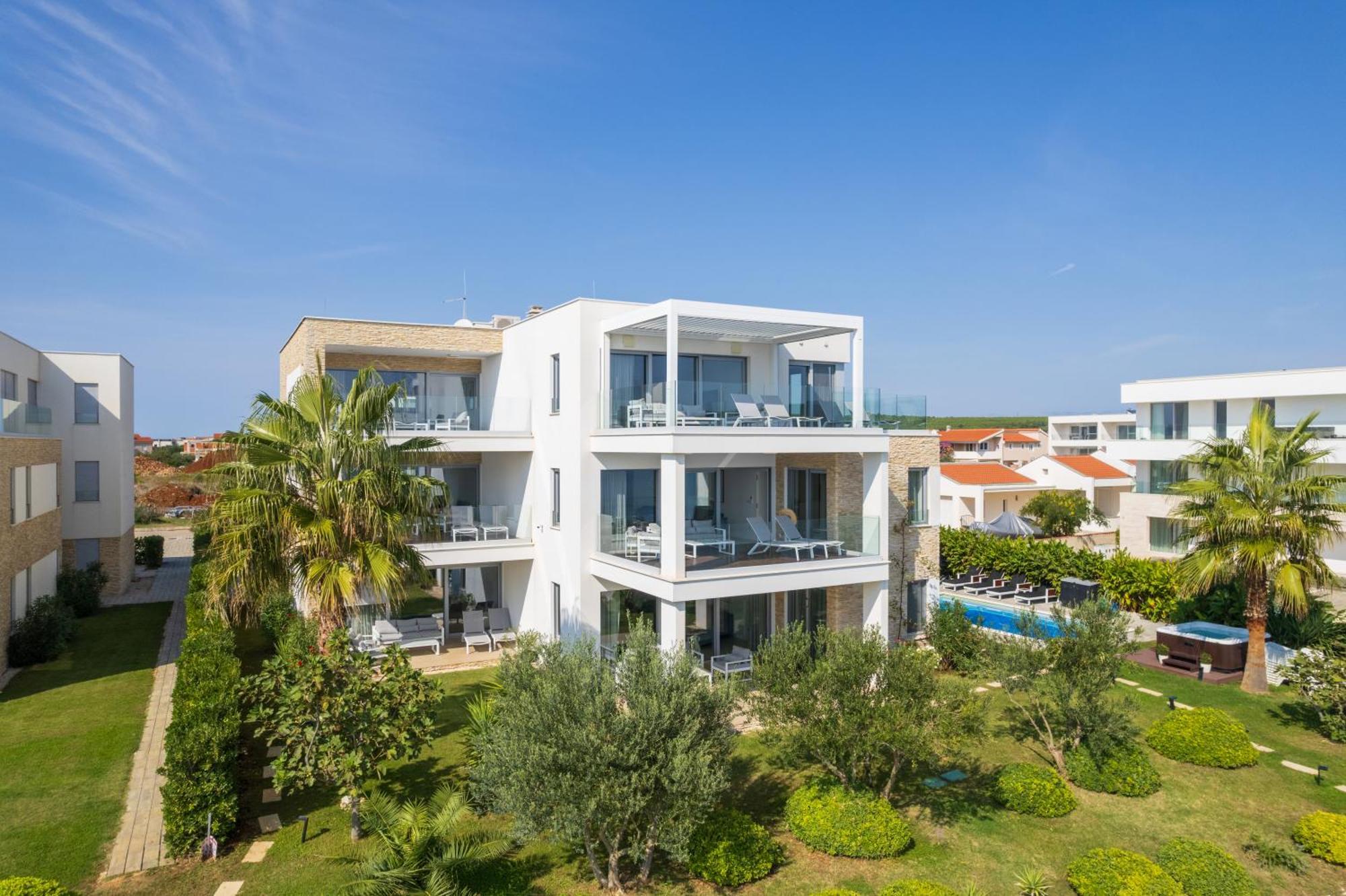 Suncana Villa Sukosan Sukošan Exterior foto