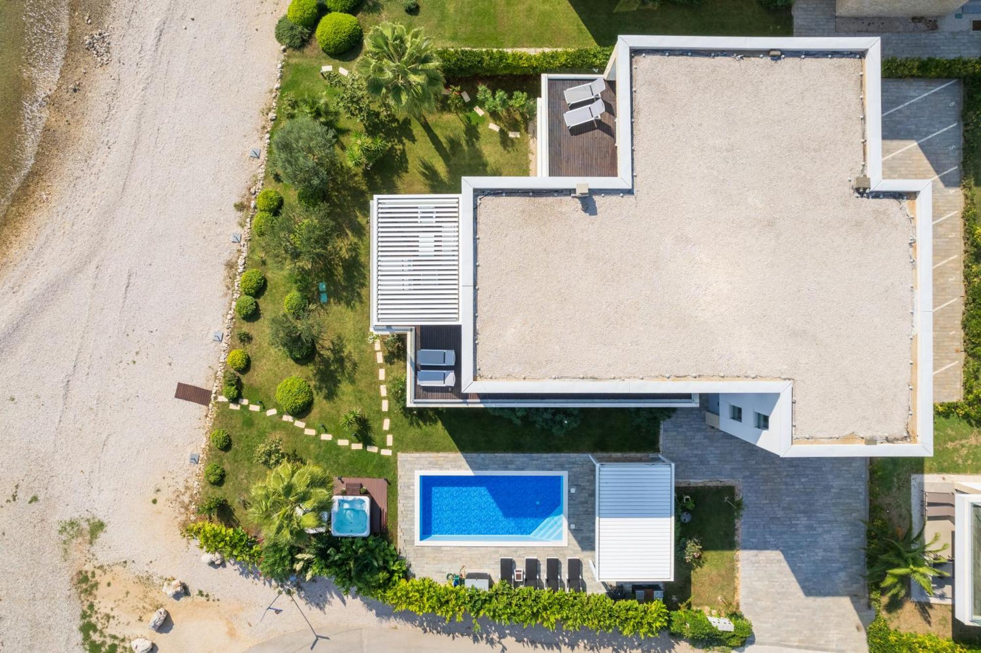 Suncana Villa Sukosan Sukošan Exterior foto